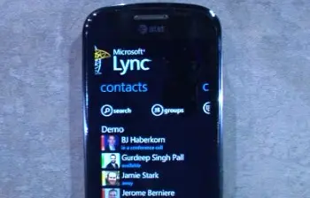 Lync para Windows Phone en WPC 11