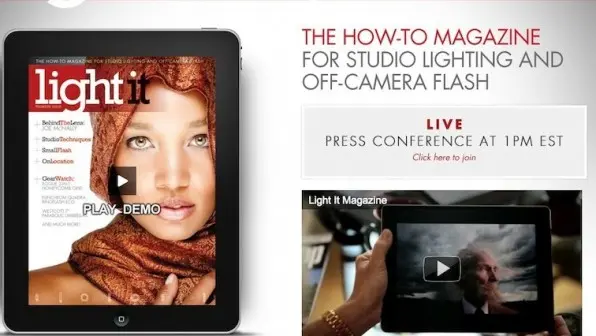 Light it para amantes de la fotografía (iPad)