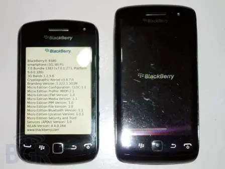 Aparece nuevamente el BlackBerry Curve Touch 9380