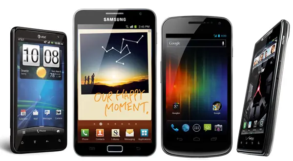 Nuevos Smartphones en Tienda PoderPDA: #GalaxyNexus #Droid RAZR #HTCVivid #Note