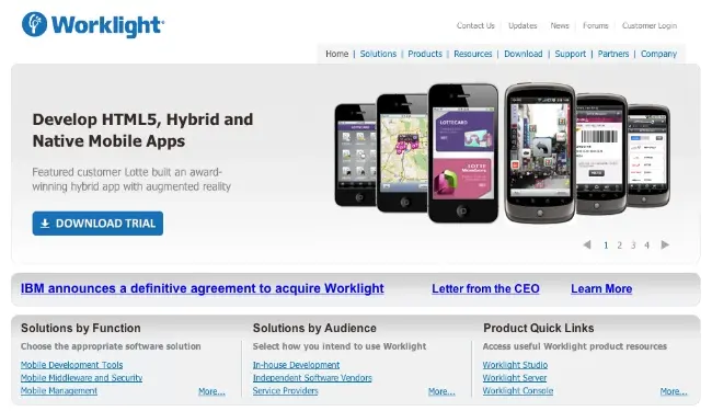 IBM fortalece su oferta móvil corporativa con la compra de Worklight