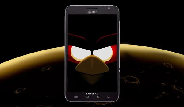 Danger Zone con Angry Birds Space en exclusiva con Samsung