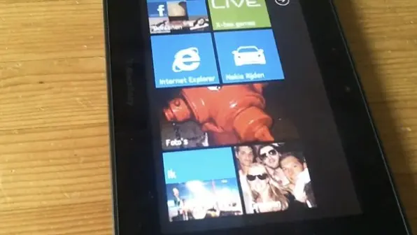 Quimera: Windows Phone en una BlackBerry PlayBook