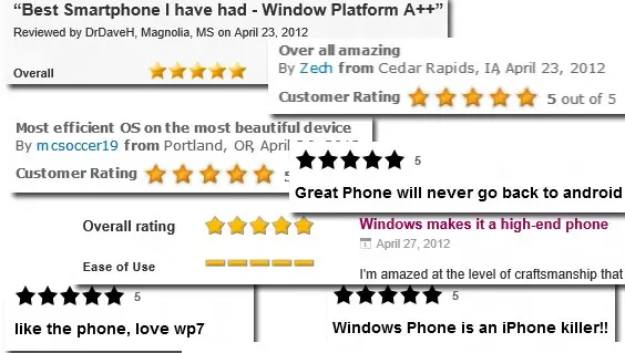 Porqué Windows Phone está gustando a los usuarios