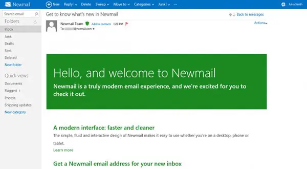 Primeras imágenes de Hotmail al estilo Metro #Windows8
