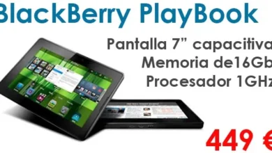 Adiós a la PlayBook de 16GB