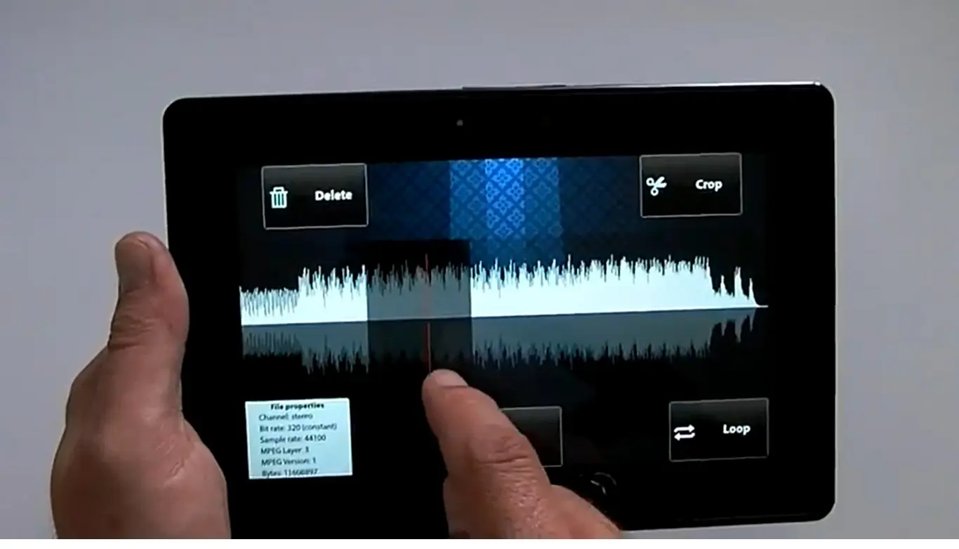 Edita tonos y canciones con Mp3 Editor para BlackBerry PlayBook