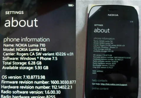 Windows Phone Tango llega el 27 de junio a los Lumia 800/710