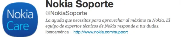 Nokia proporciona soporte técnico vía Twitter