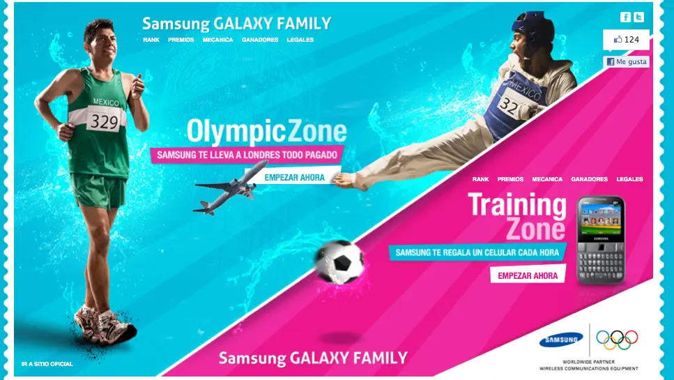 Samsung te lleva a Londres con su promoción Olímpica