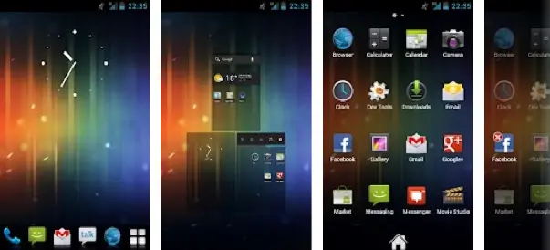 Zeam Launcher para smartphones Android de gama baja