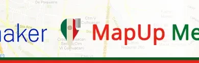 MapUp, utiliza la tecnología de Google para mejorar los mapas de México.