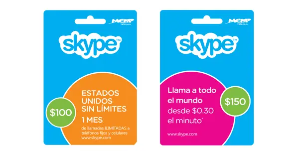 Skype introducirá tarjetas de prepago en México