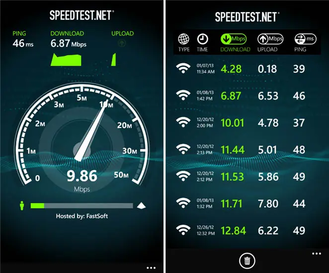 App de Speedtest ya disponible para Windows Phone 8