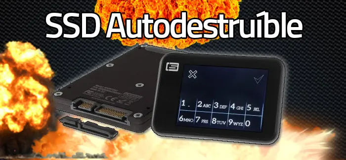 SSD Autodestruible
