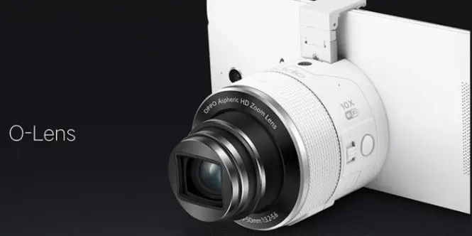 Oppo O-Lens es un lente adicional que ofrece zoom de 10x y estabilización de imagen