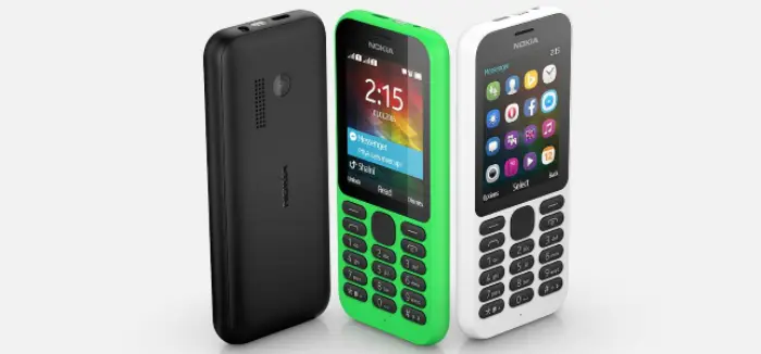 Microsoft presenta Nokia 215 por US #CES2015