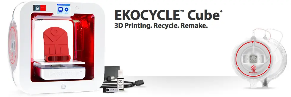 will.i.am presenta la impresoras 3D Ekocycle Cube