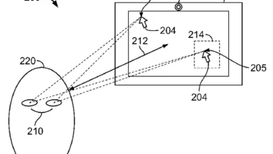 Patente de Apple muestra rastreo ocular para iOS y Mac