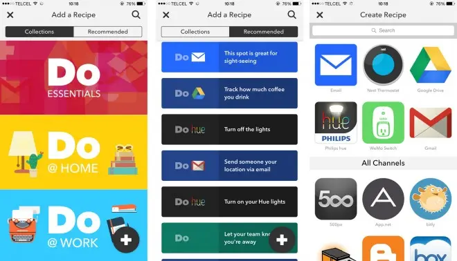 IFTTT lanza DO, tres apps para Android e iOS que automatizan tareas
