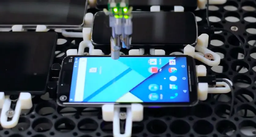 Video: Chrome es probado por un robot en Android