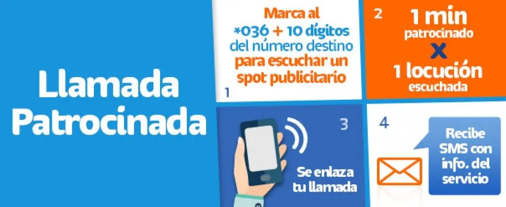 Llamada Patrocinada de Telcel permite llamar gratis