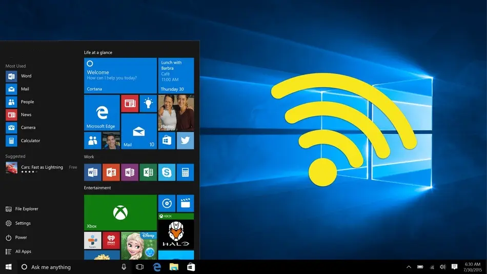 Windows 10 permite convertir tu PC en hotspot