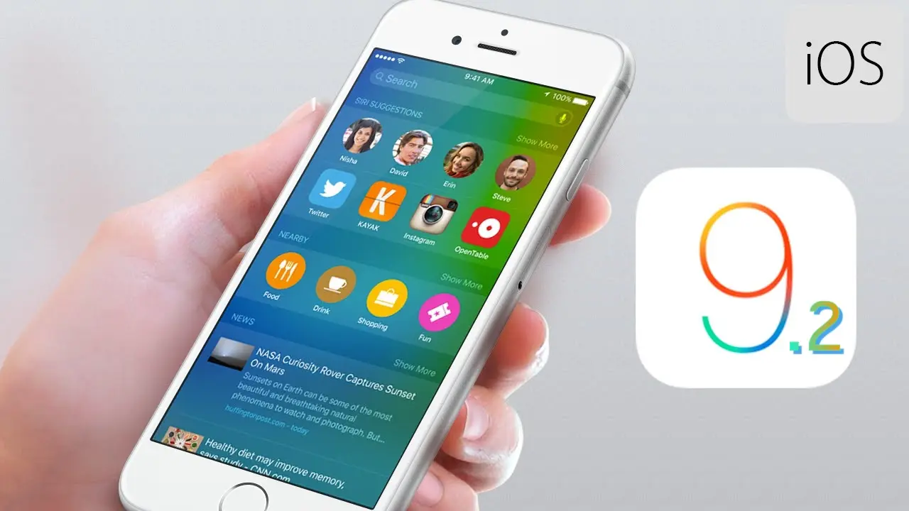 Apple libera primera beta publica de iOS 9.2
