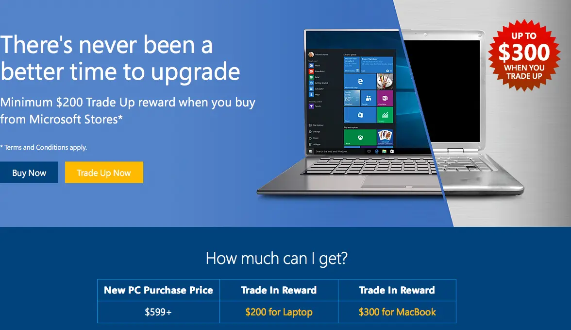 Microsoft paga por cambiar a Windows 10