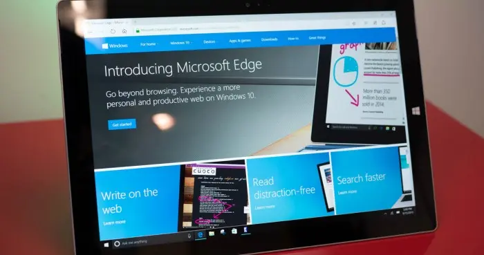 Microsoft Edge tendría extensiones hasta 2016