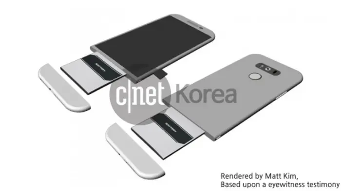 LG G5 tendría una batería con diseño modular