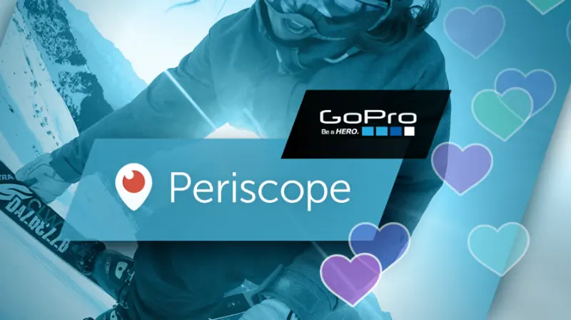 Ya puedes transmitir en Periscope con una GoPro
