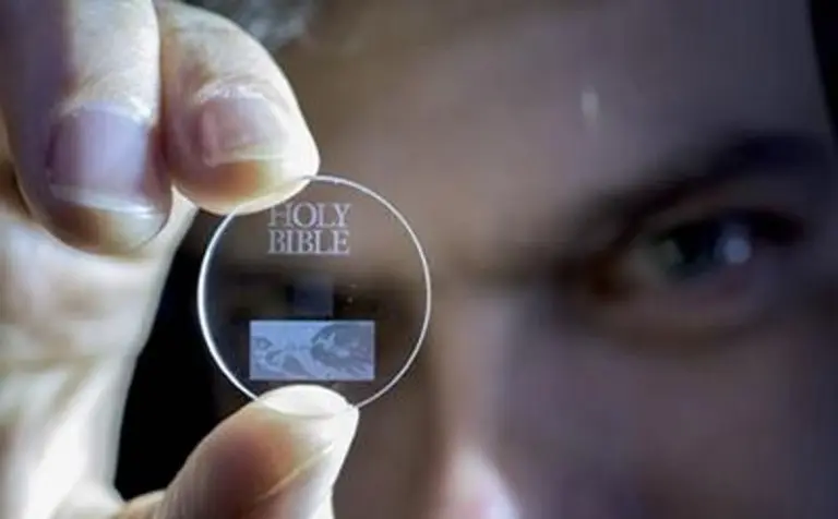 ¿360 TB de información en un disco del tamaño de una moneda?
