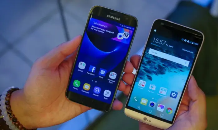 LG G5 tiene soporte para Quick Charge 3.0 pero el Galaxy S7 no