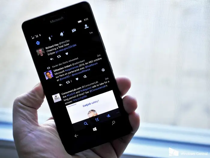 Twitter para Windows 10 Mobile llega como aplicación universal
