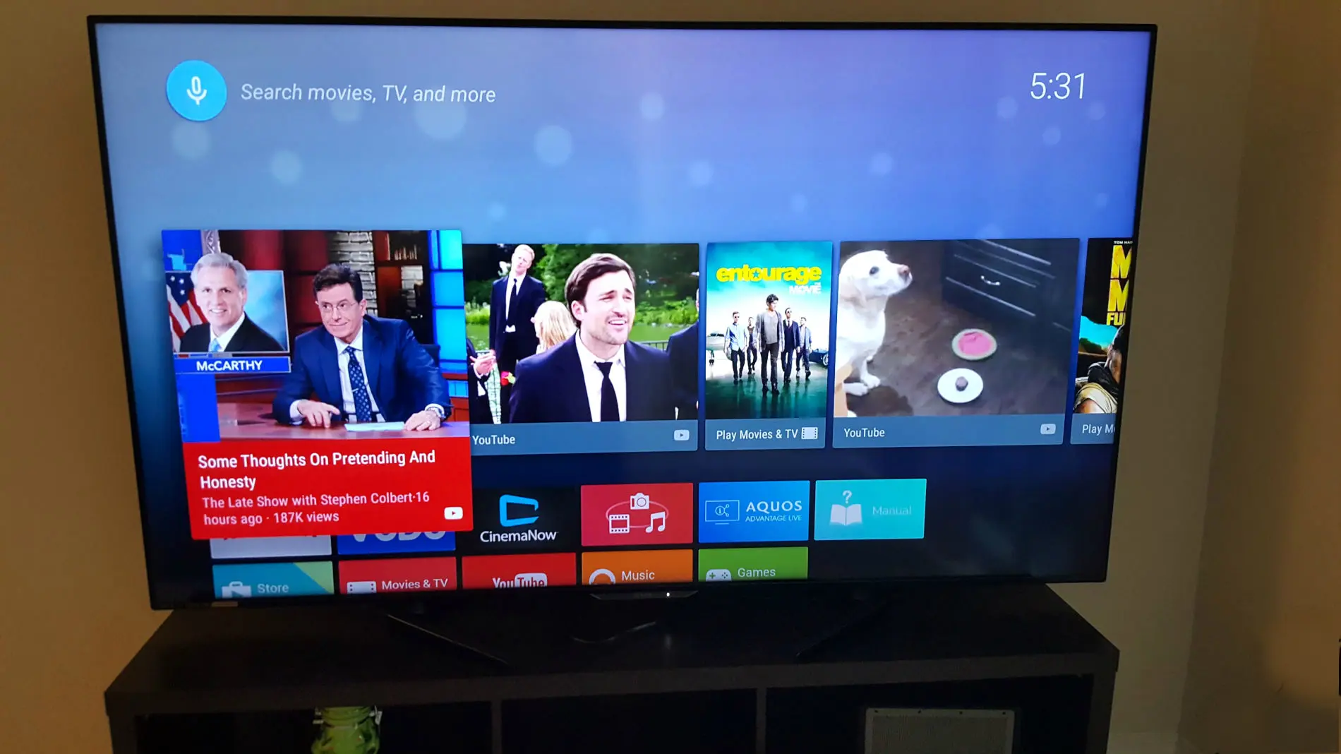 Android TV 6.0 estrena socios y nuevos aplicaciones #IO16