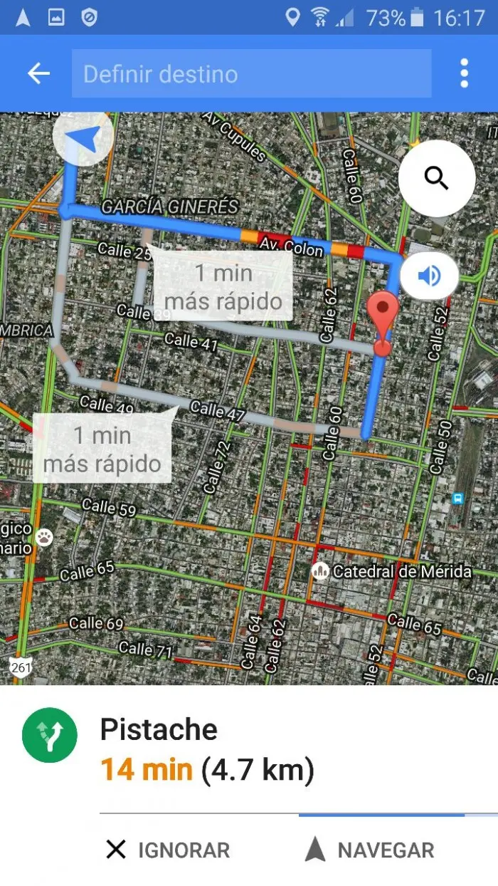 Modo conducir disponible en Google Maps