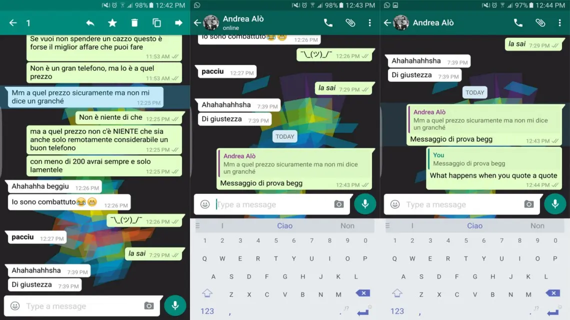 Ya puedes responder mensajes específicos en grupos de WhatsApp