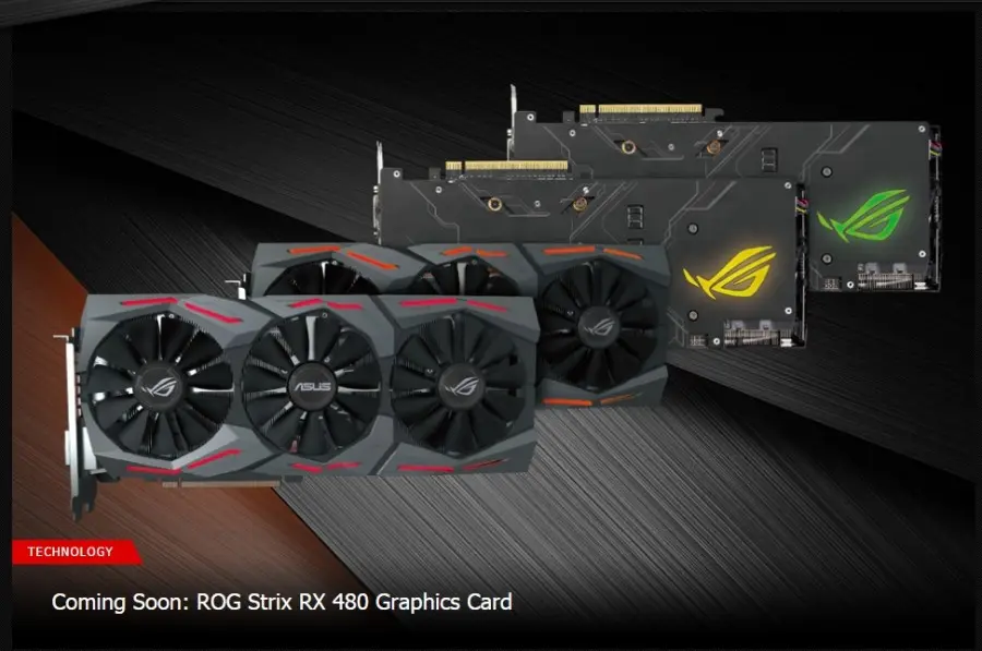 Asus rog rx 480 обзор