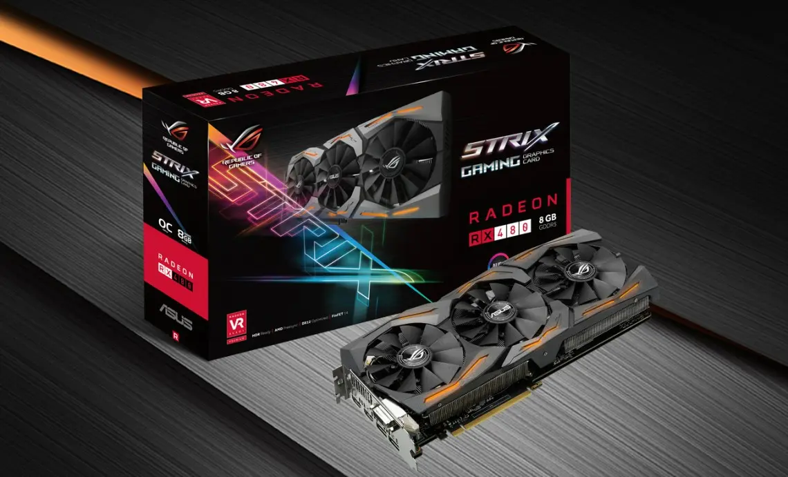 Asus rog rx 480 обзор