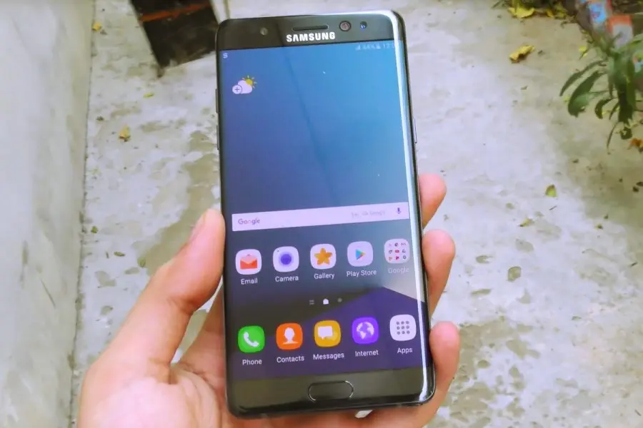 Galaxy Note 7 supera en batería a modelos previos