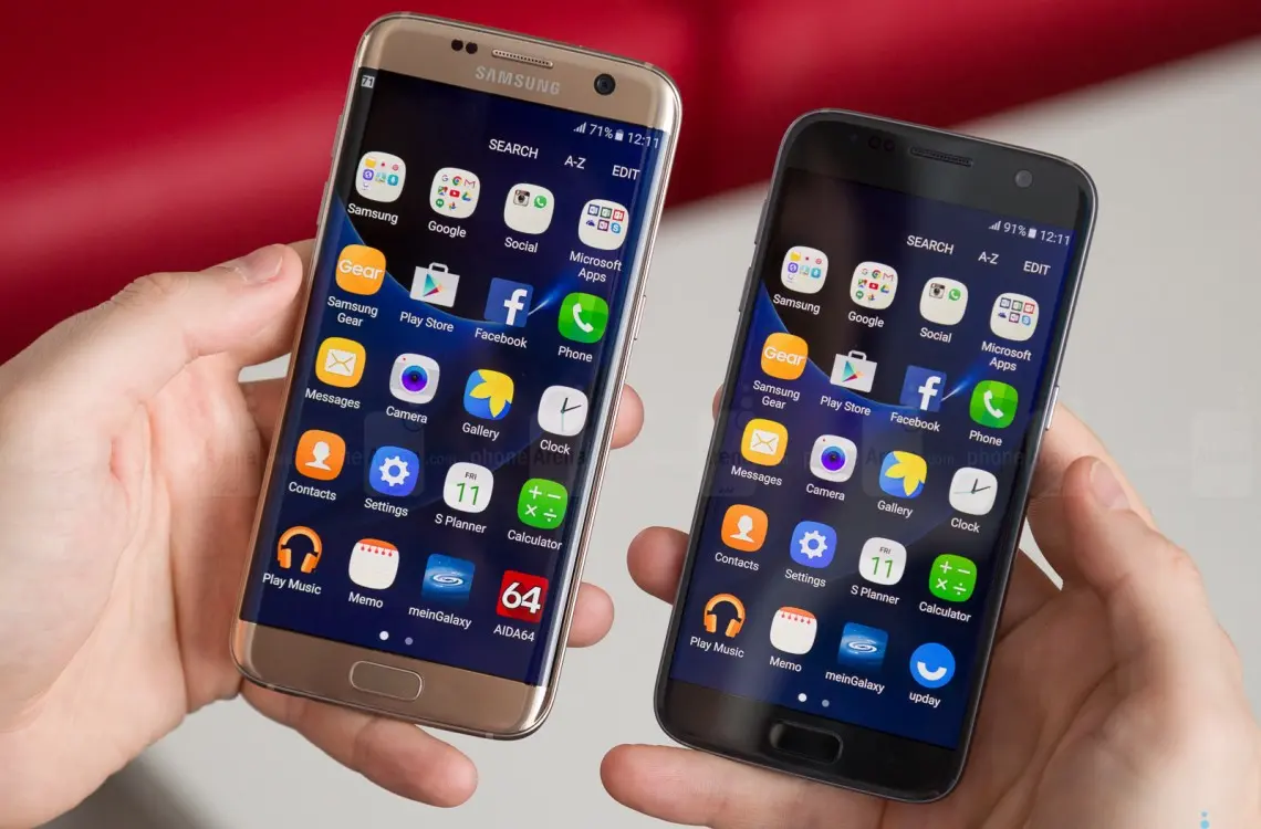 Samsung dejaría de producir smartphones Galaxy S “flat”