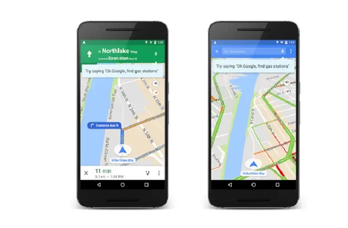 Google Maps agrega comandos por voz