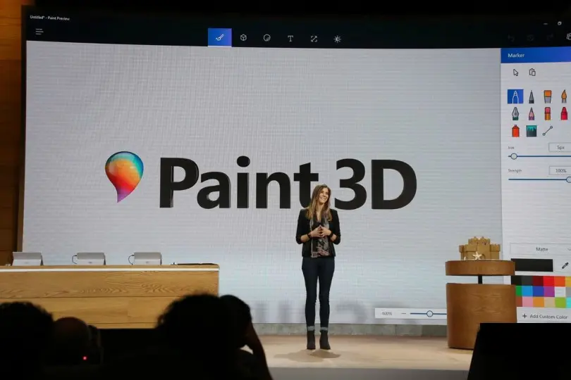 Microsoft presenta Paint 3D, la gran actualización de una clásica aplicación