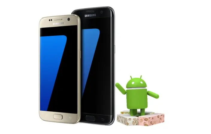 Samsung Galaxy S7 y S7 Edge Android 7 Nougat