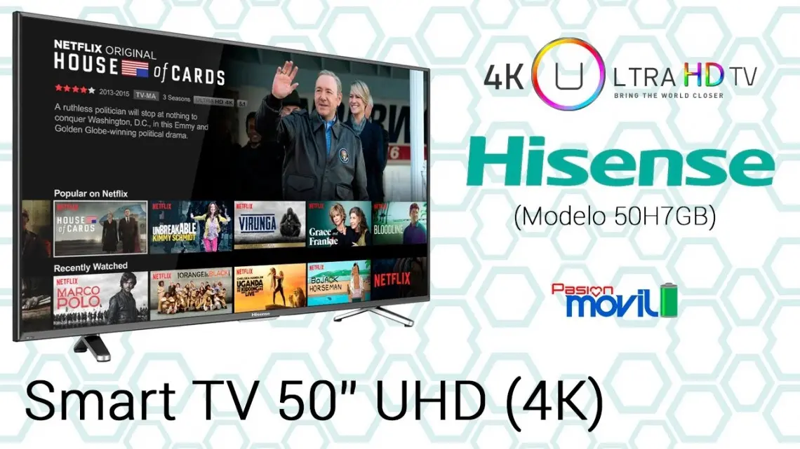 Video: Unboxing y análisis de la Hisense Smart TV 4K de 50 pulgadas