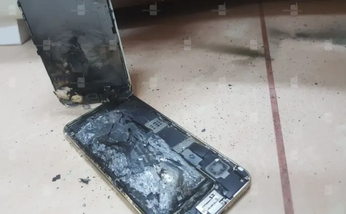 iPhone 6S se incendia al cargarse