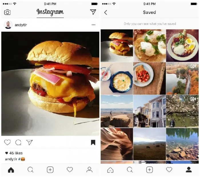 Instagram ya permite guardar imágenes o vídeos para ver después