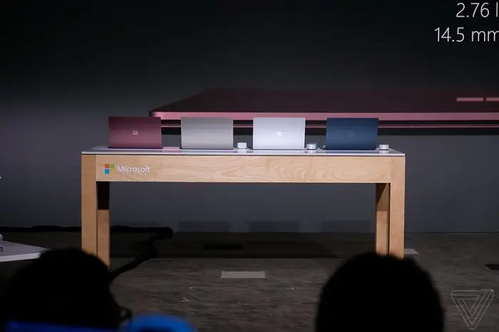 surface laptop colores