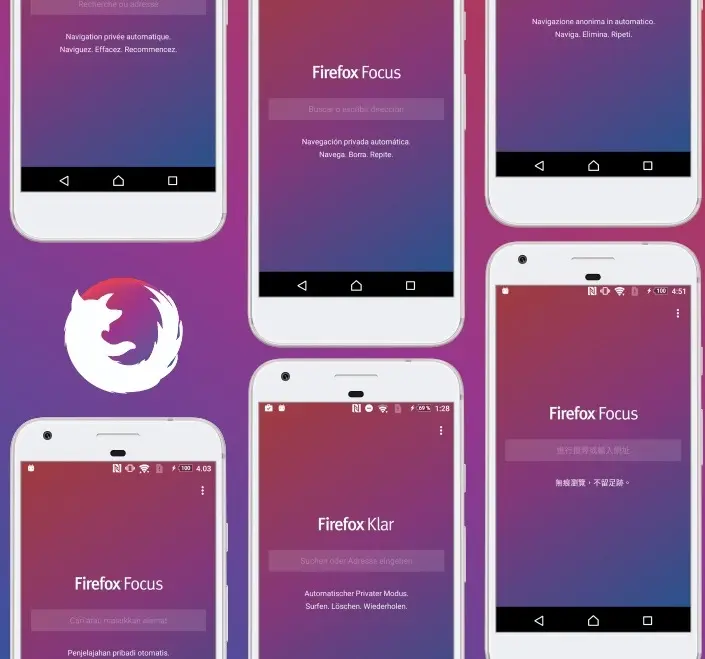Firefox Focus disponible para Android